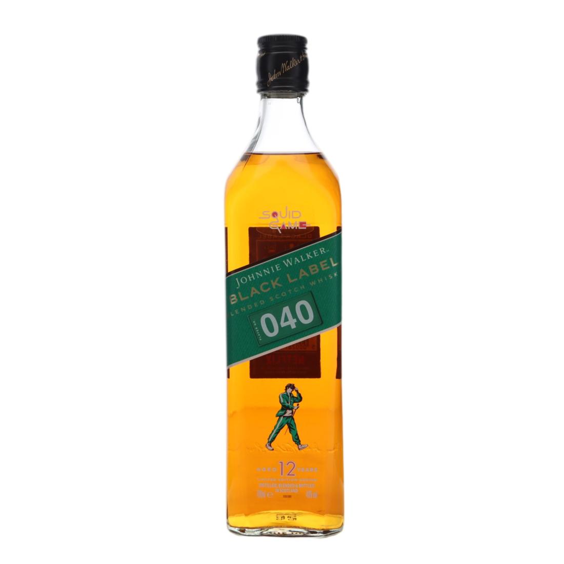 Johnnie Walker Black Label 12 Year Old, 40%, 70cl whisky bottle