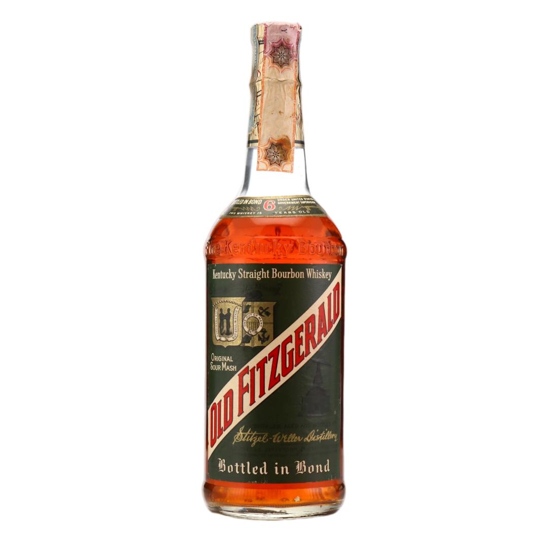 Old Fitzgerald Bottled in Bond 6 Year Old, 1973, 43% whisky bottle