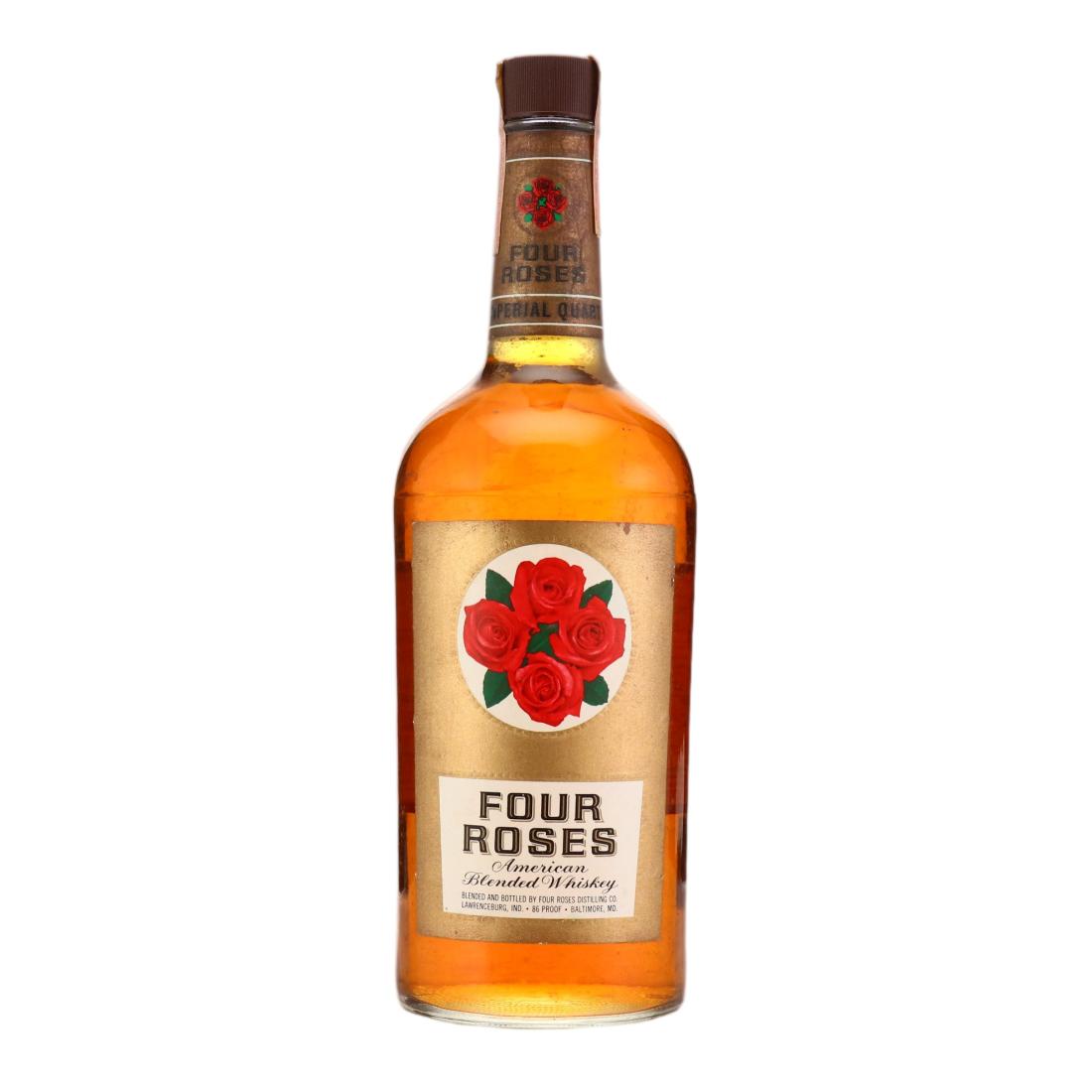 Four Roses American Blended Whiskey 4 Year Old, 1969, 43%, 95cl whisky bottle