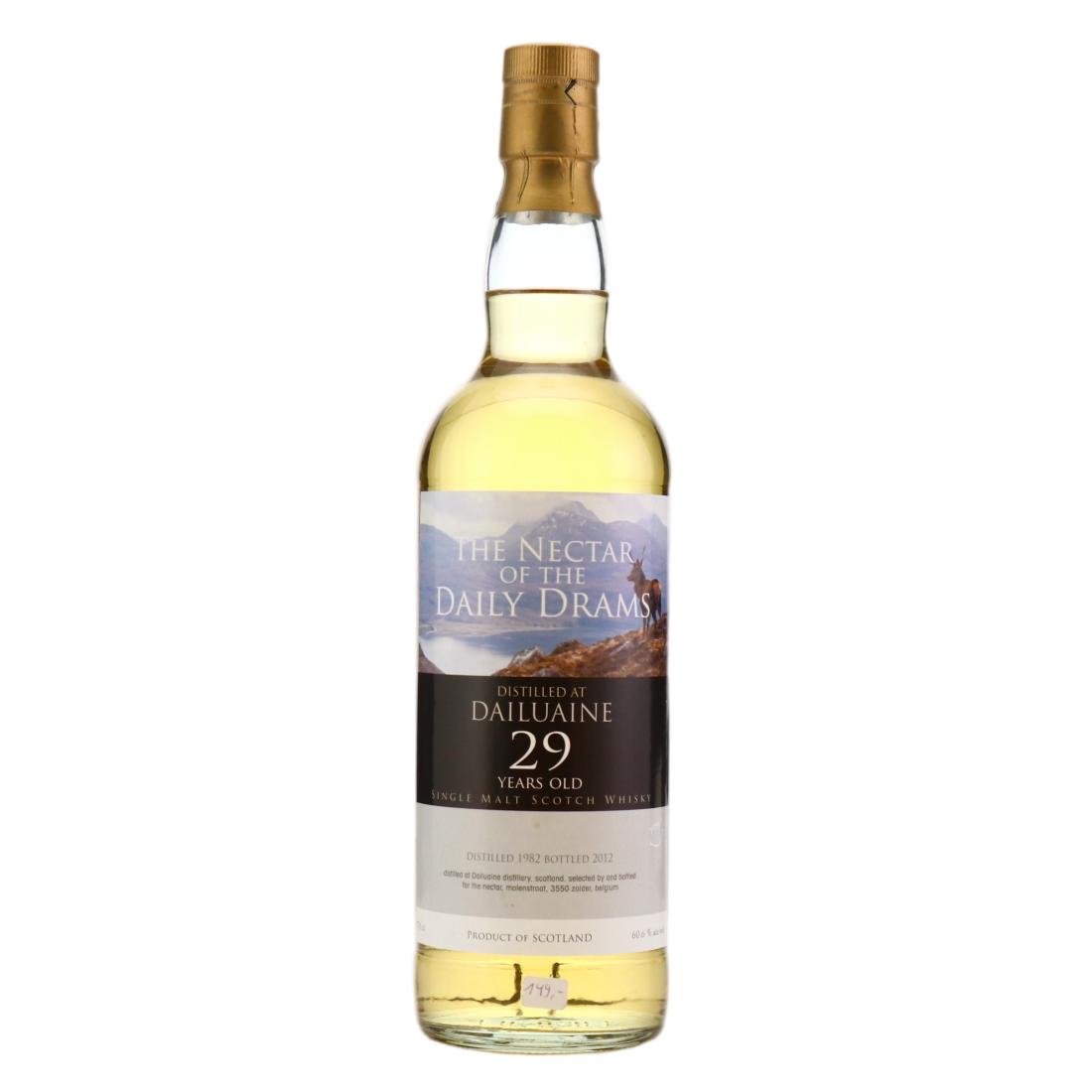 Dailuaine 29 Year Old, 1982, The Nectar of the Daily Drams, 60.6% whisky bottle