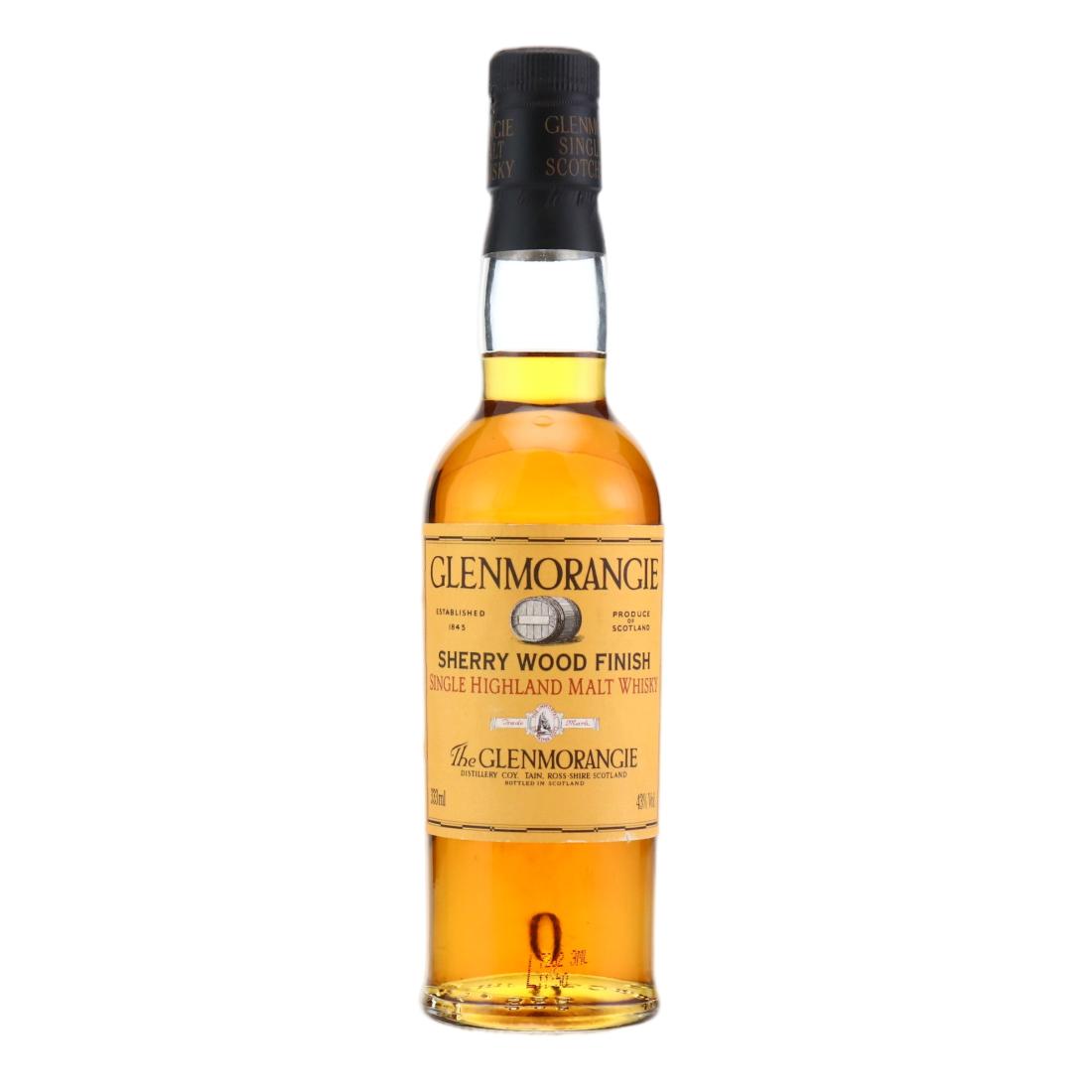Glenmorangie Sherry Wood Finish 12 Year Old, American Oak & Sherry Cask, 43% whisky bottle