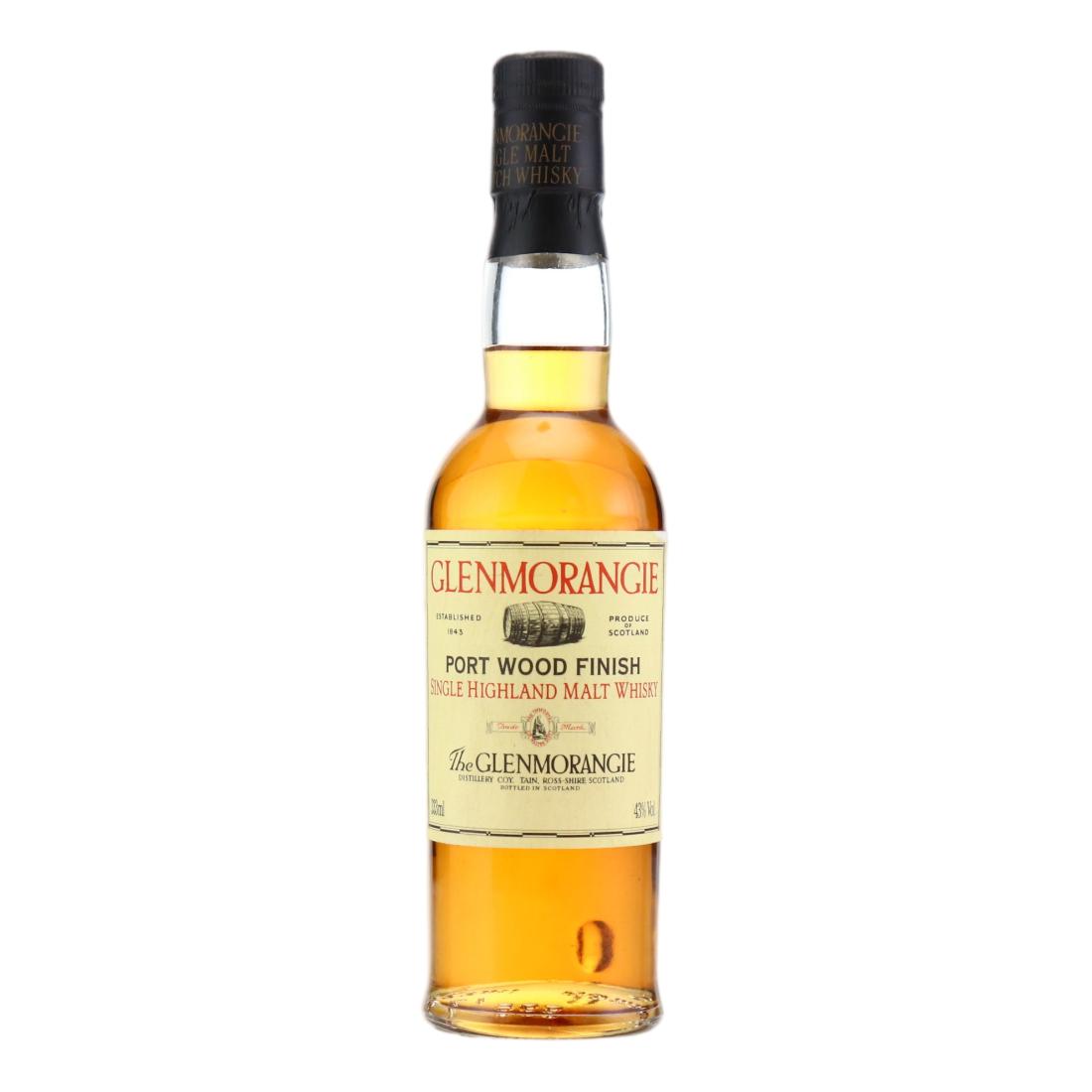 Glenmorangie Port Wood Finish 12 Year Old, Port Cask, 43% whisky bottle