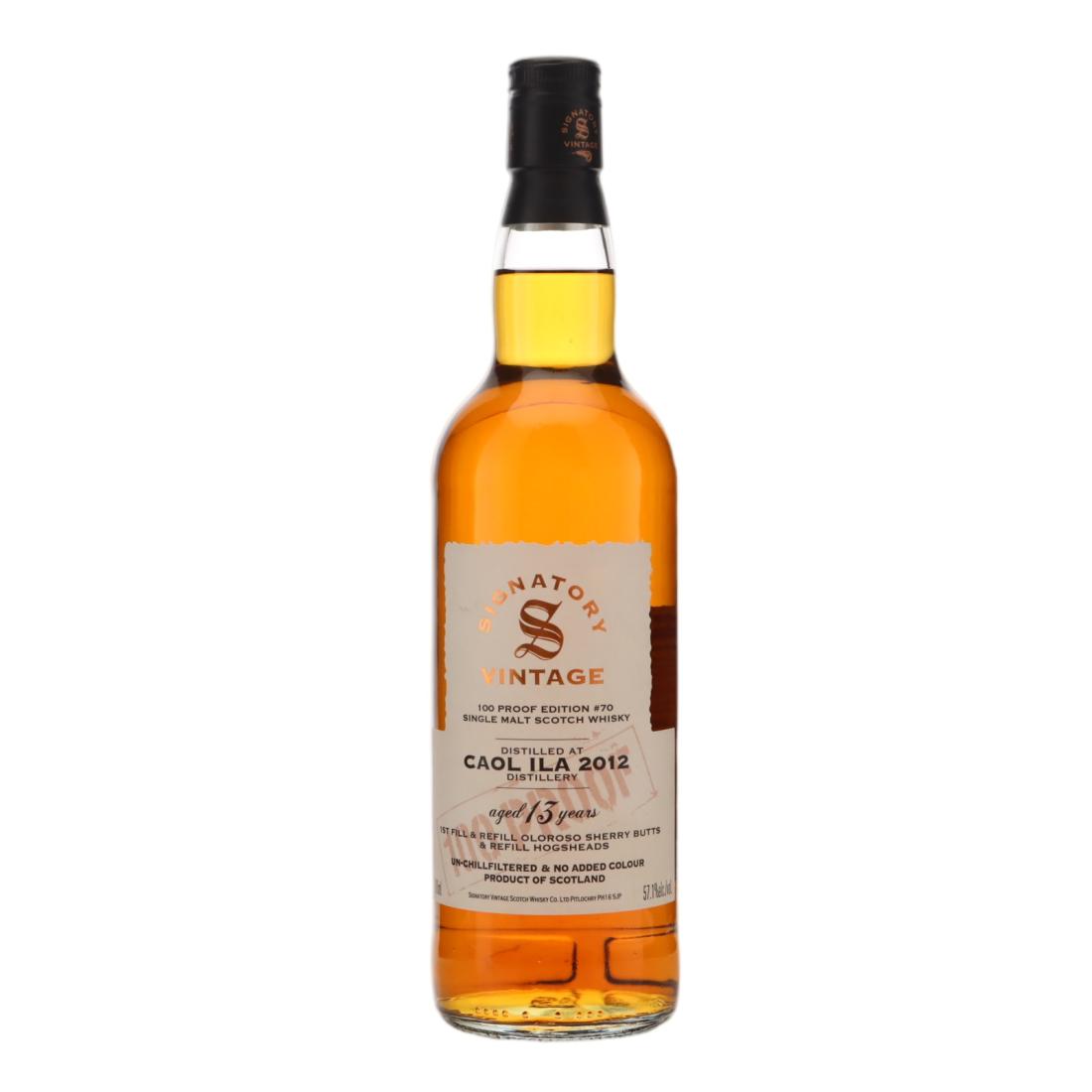 Caol Ila 2012 100 Proof Edition 13 70