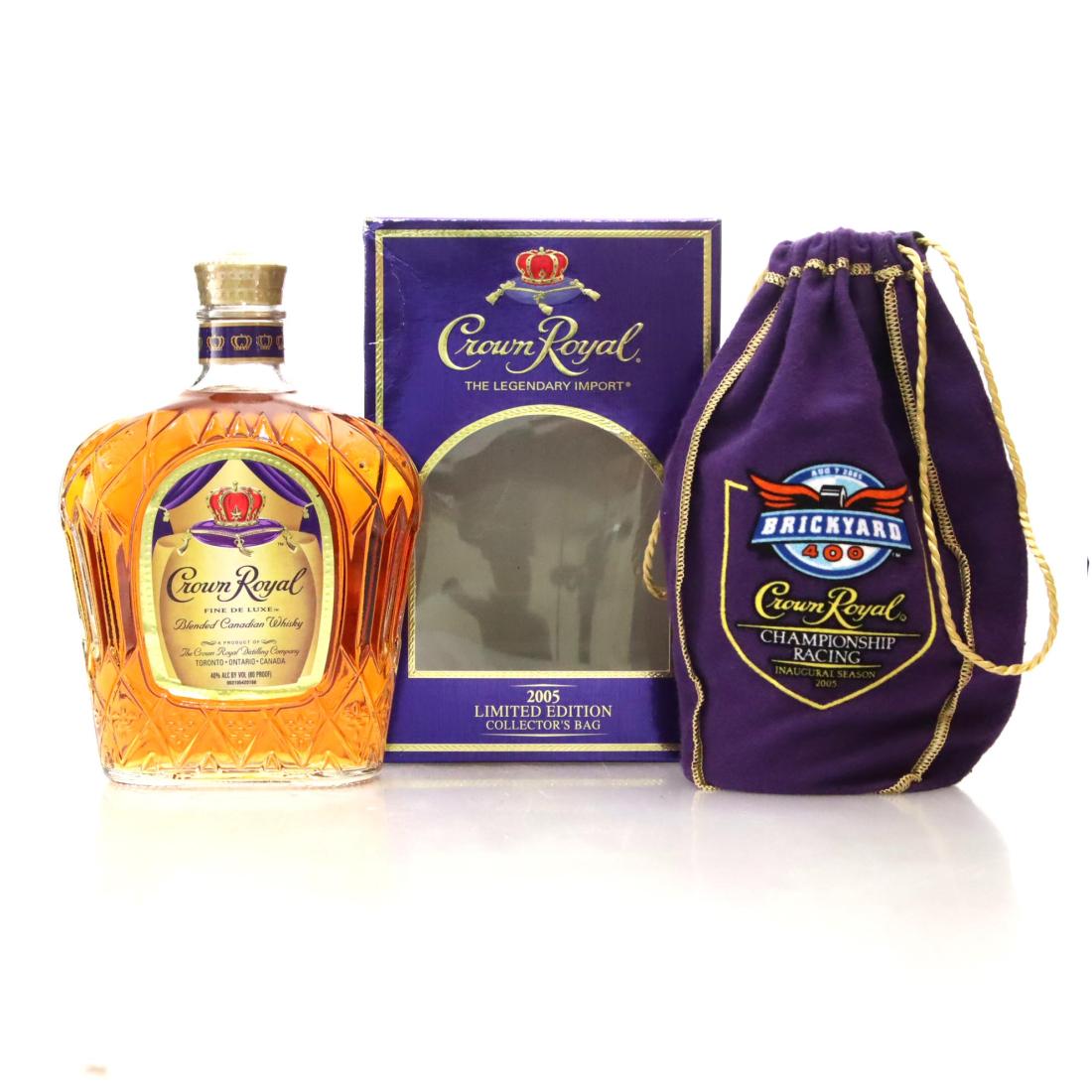Crown Royal Championship Racing Canadian Whisky - Brickyard 400, White Oak Cask, 2005, 40% whisky bottle
