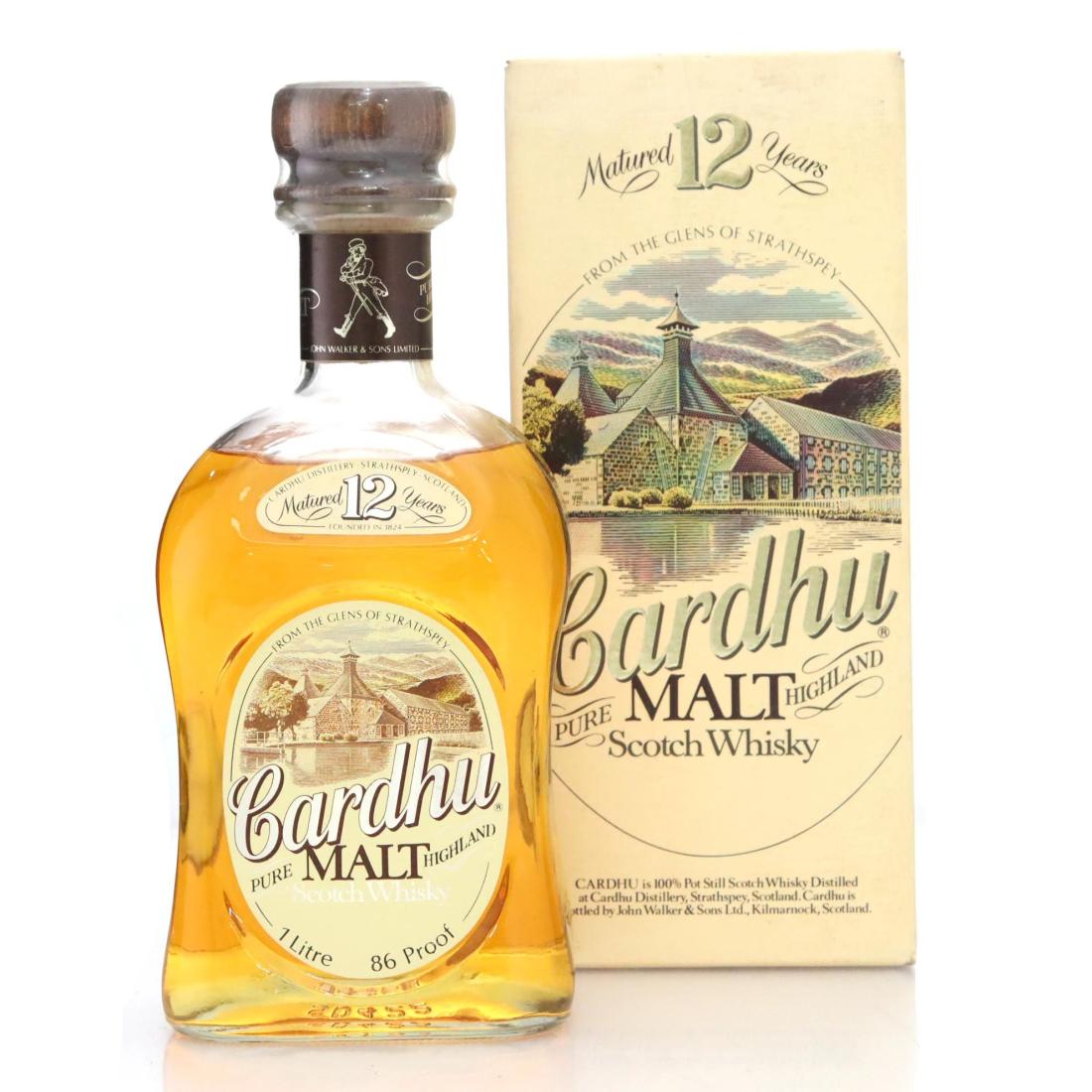 Cardhu 12 John Walker Sons Litre