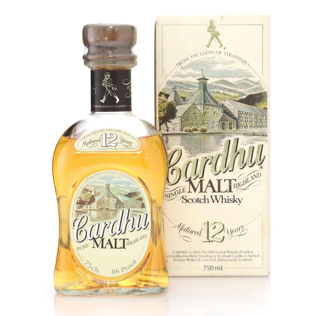 Cardhu 12 John Walker Sons