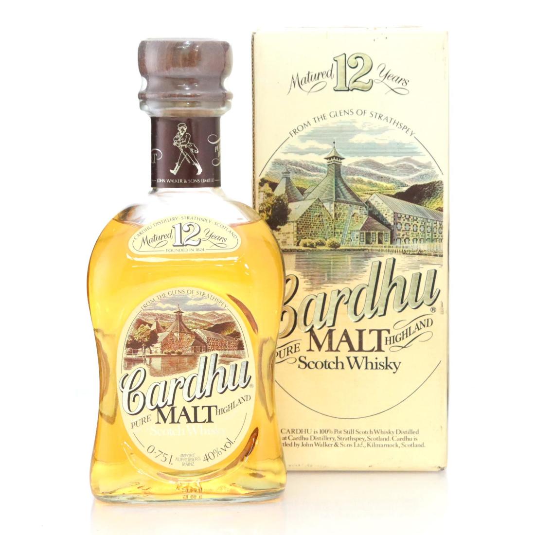 Cardhu 12 John Walker Sons