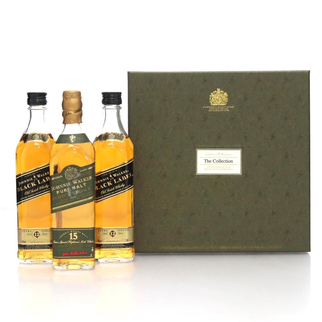 Johnnie Walker The Collection Box Set Black Green Label