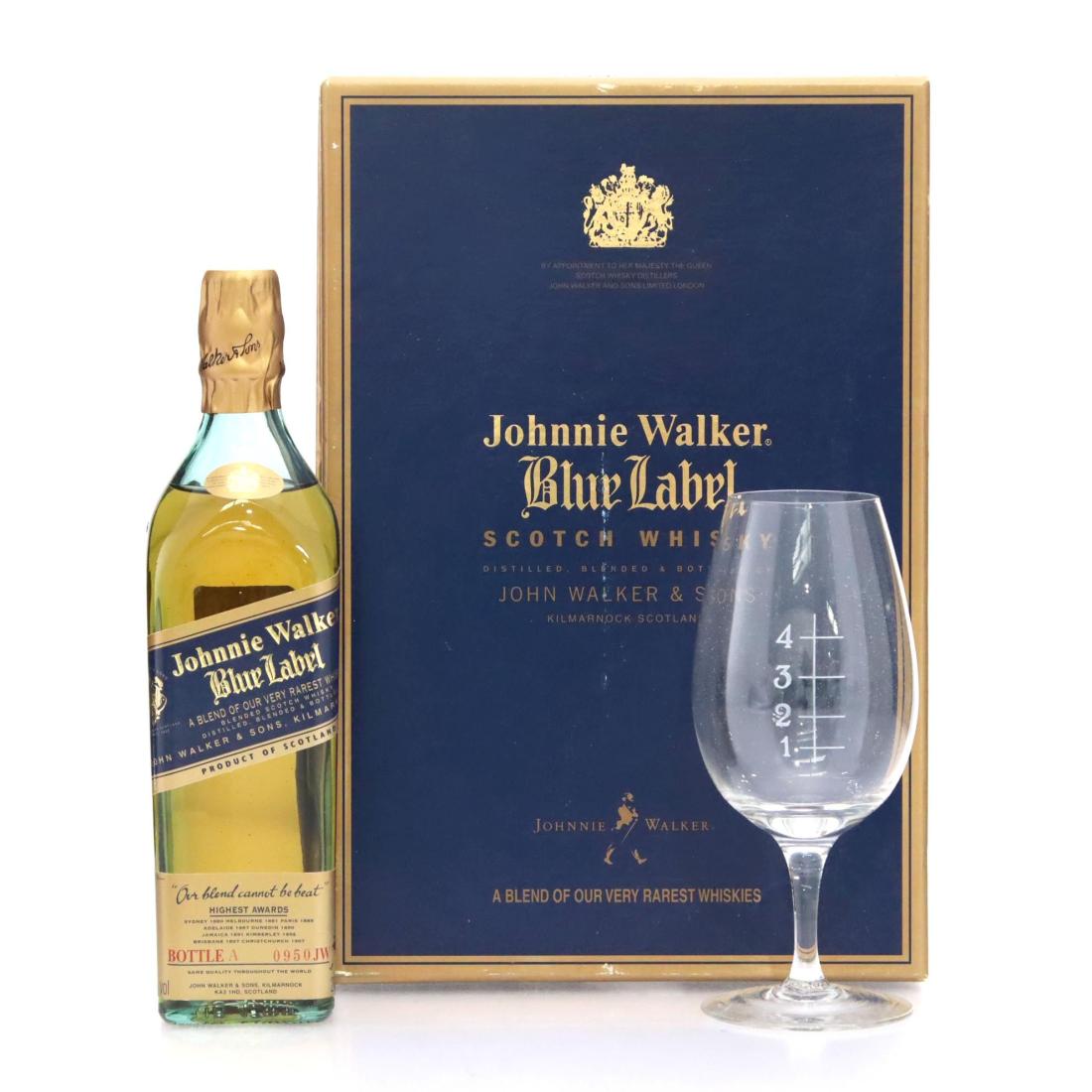 Johnnie Walker Blue Label Scotch Whisky Glass Gift Pack
