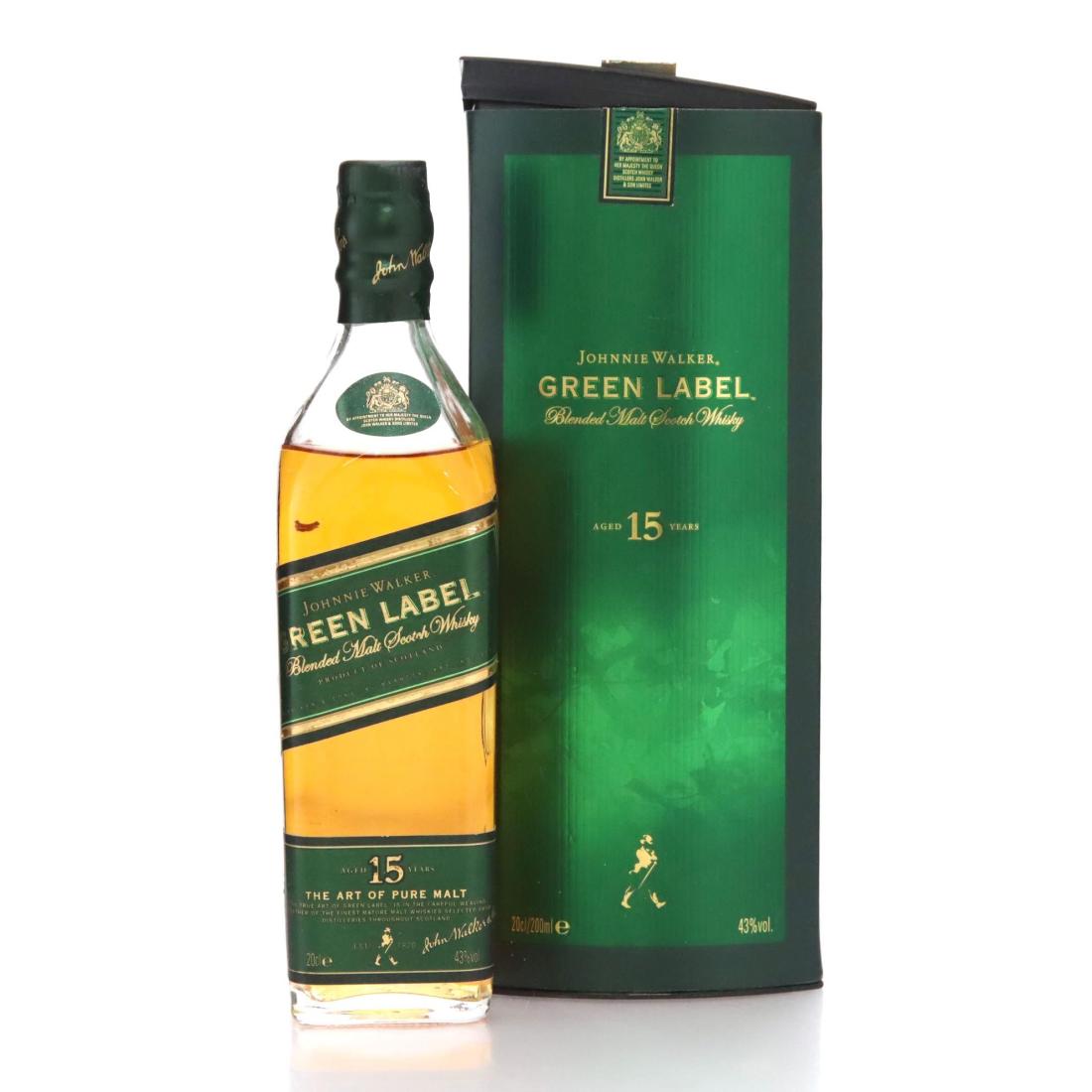 Johnnie Walker Green Label 15 Blended Malt