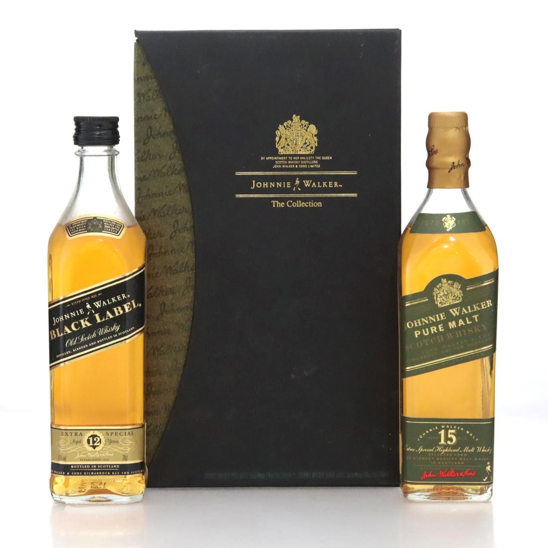 Johnnie Walker The Collection Box Set Black Label Pure Malt