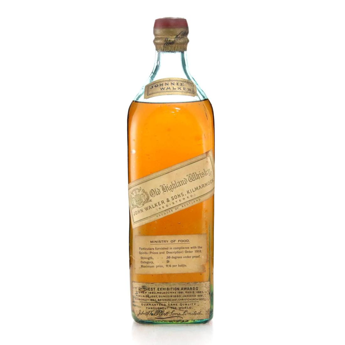 Johnnie Walker Old Highland Whisky