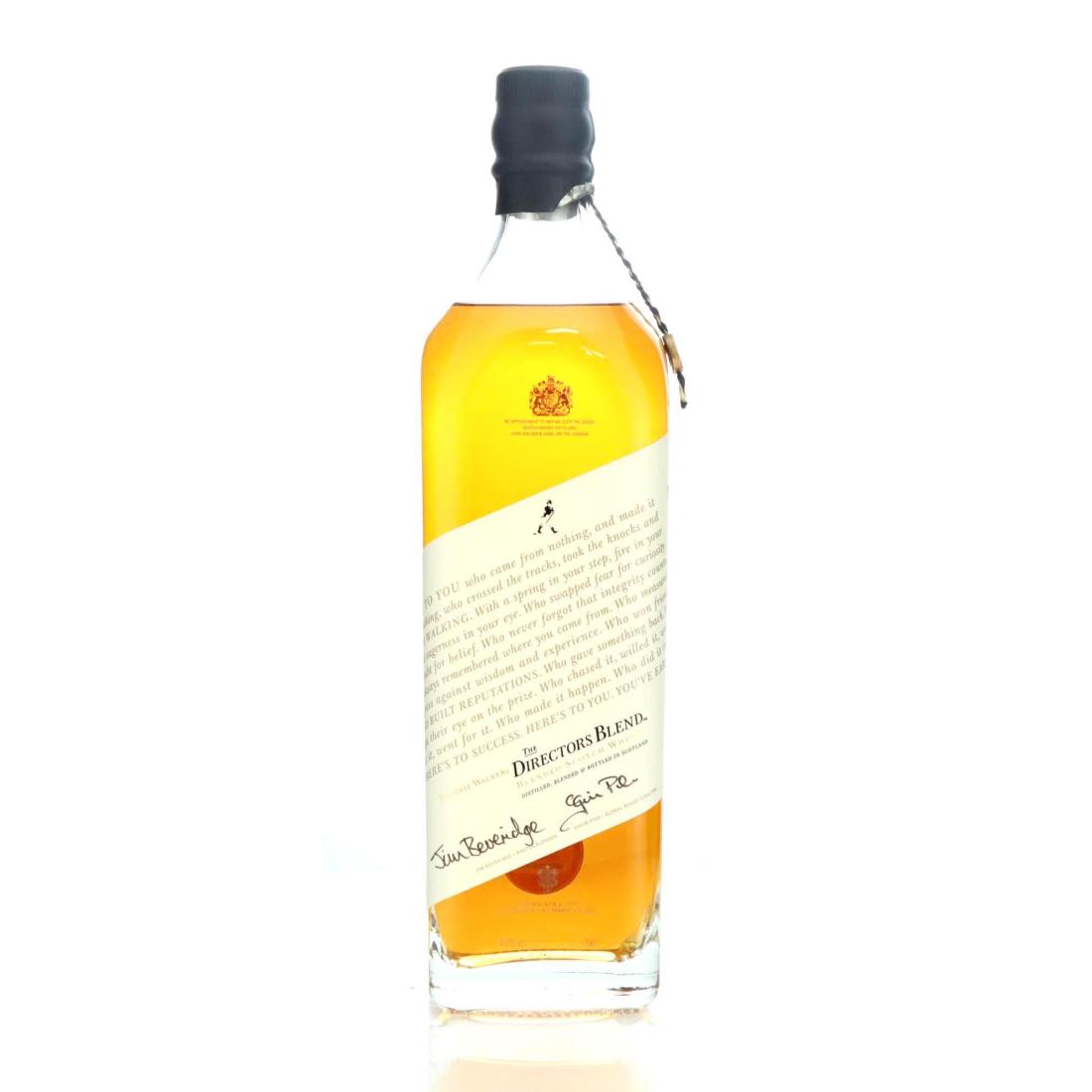 Johnnie Walker The Directors Blend Scotch Whisky 2012