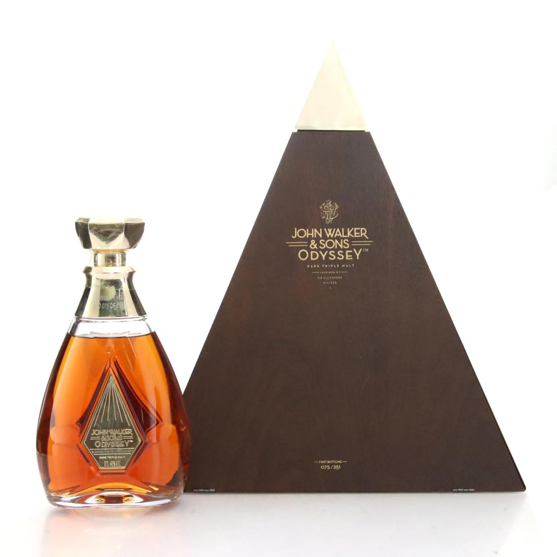 John Walker & Sons Odyssey Rare Triple Malt, 40% whisky bottle