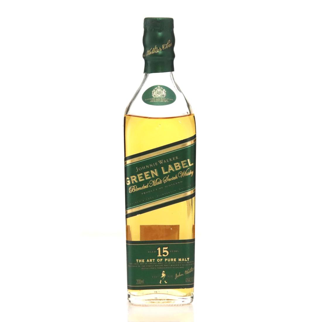 Johnnie Walker Green Label 15 Blended Malt