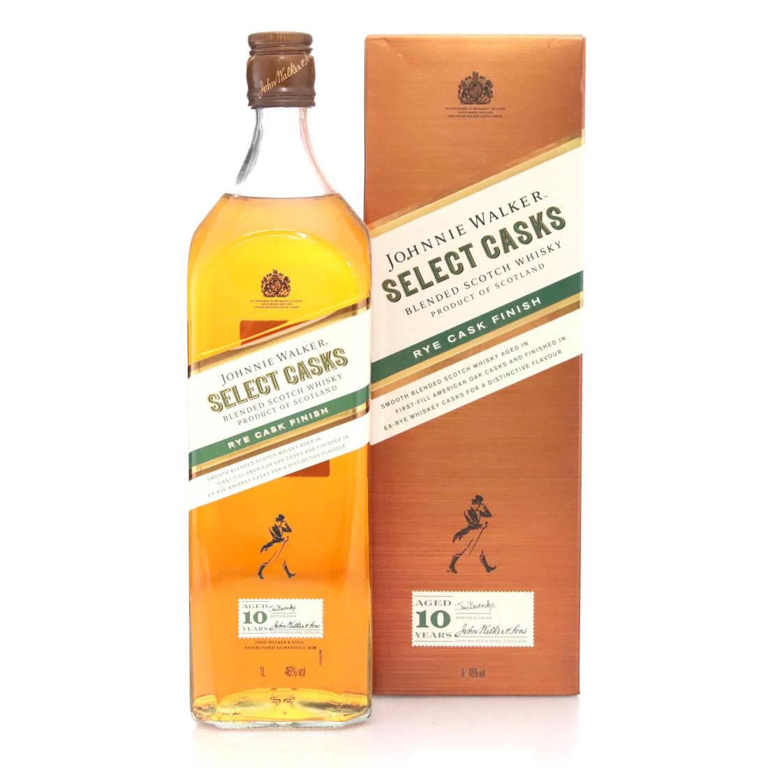 Johnnie Walker Select Casks 10 Rye Cask Finish Scotch Whisky Litre
