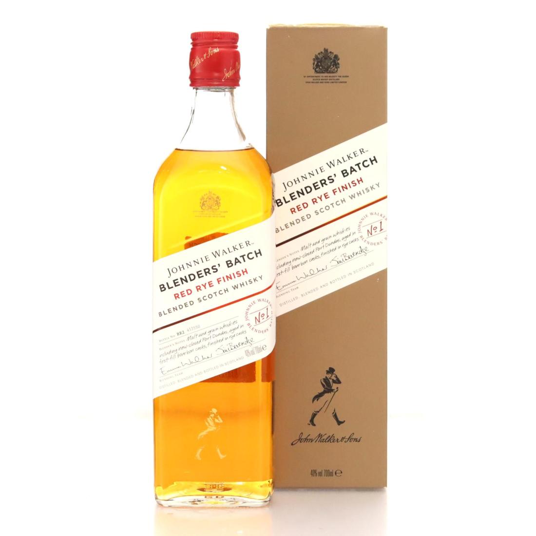 Johnnie Walker Blenders Batch Red Rye Finish No 1 Scotch Whisky