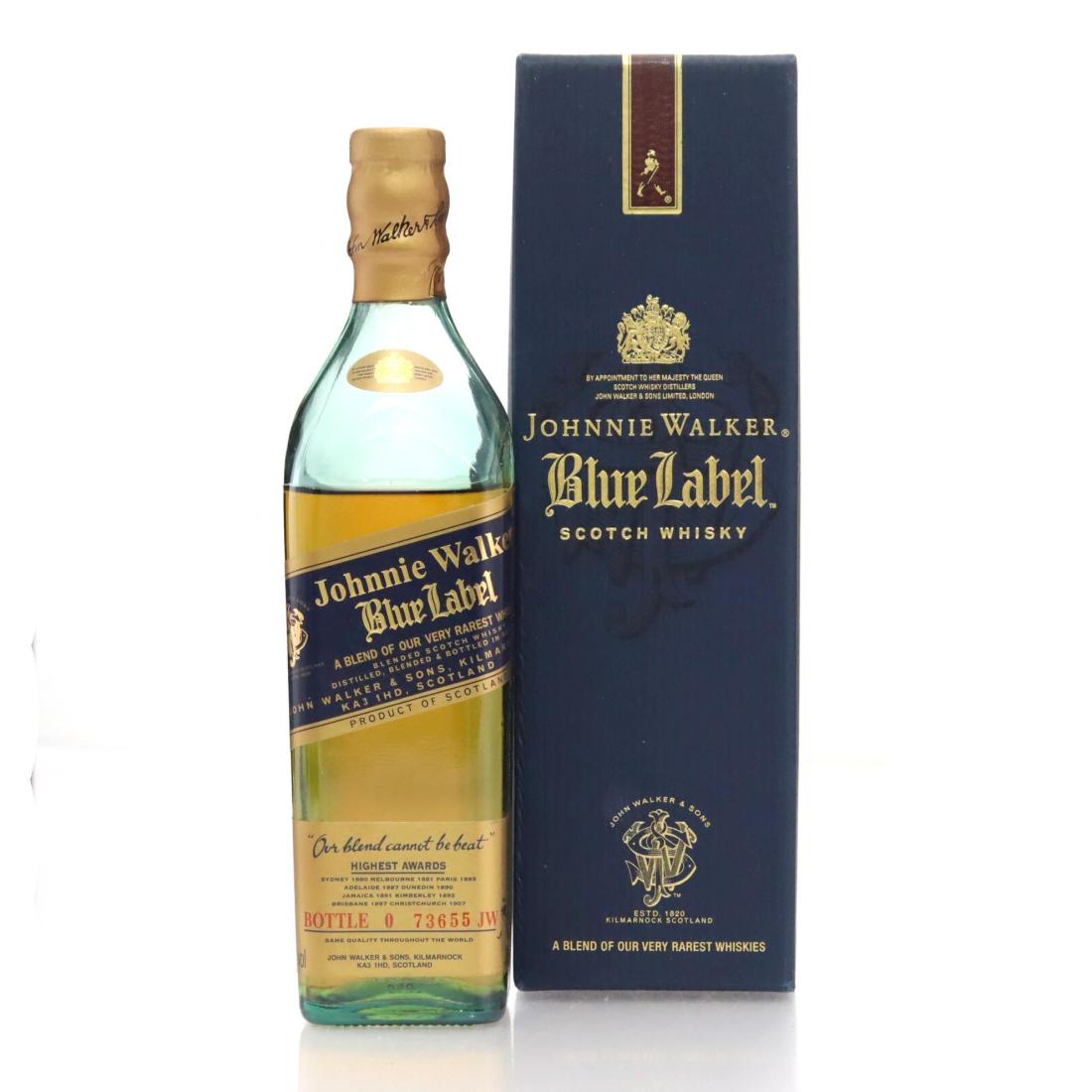 Johnnie Walker Blue Label Scotch Whisky Glass Gift Pack