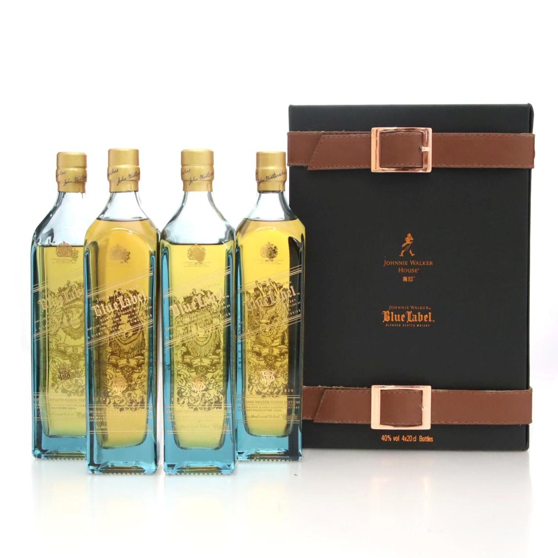 Johnnie Walker Blue Label Scotch Whisky Johnnie Walker House Box Set