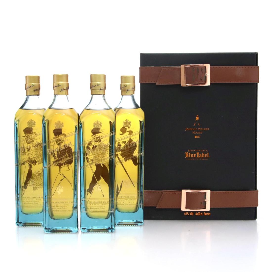 Johnnie Walker Blue Label Scotch Whisky Johnnie Walker House Box Set