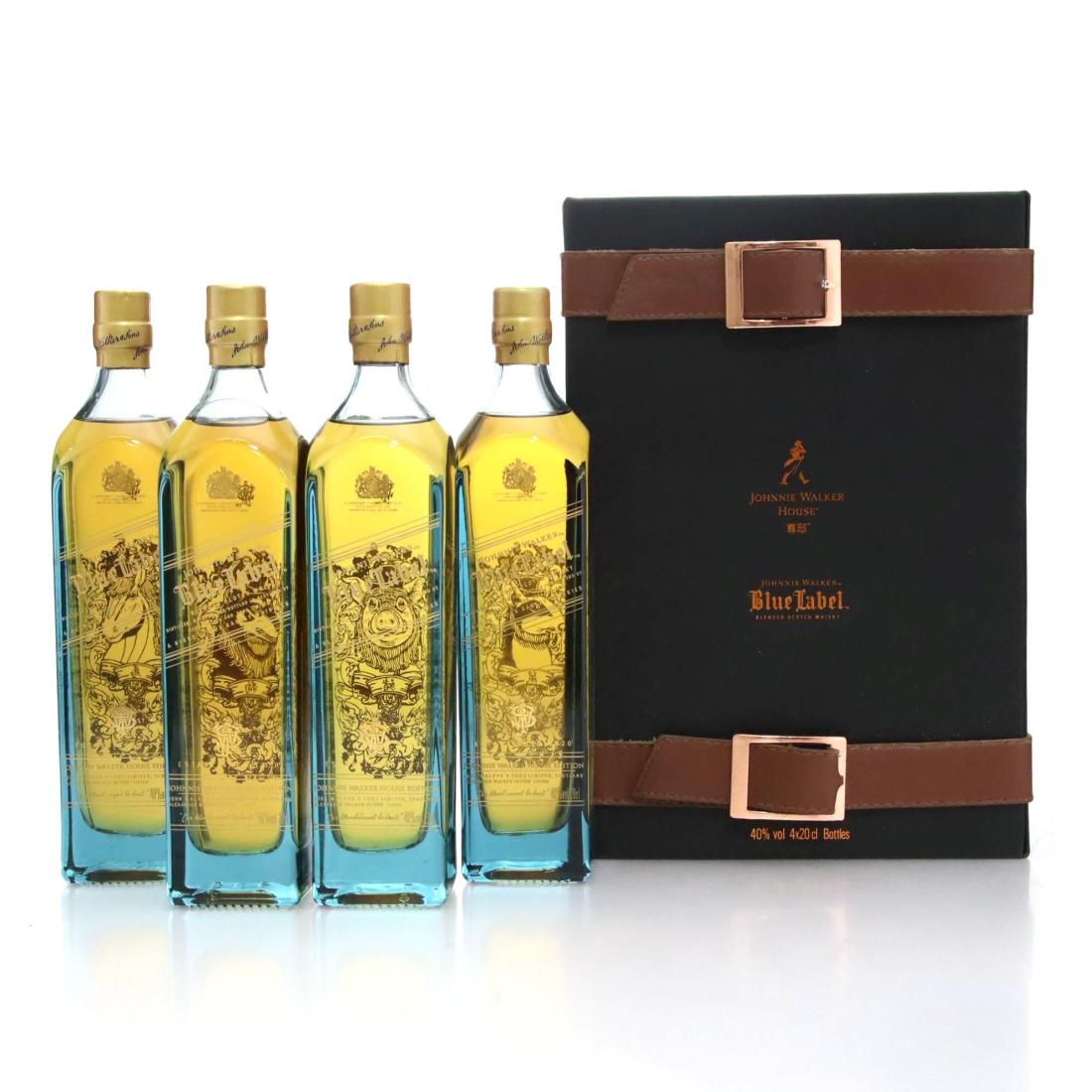 Johnnie Walker Blue Label Scotch Whisky Johnnie Walker House Box Set