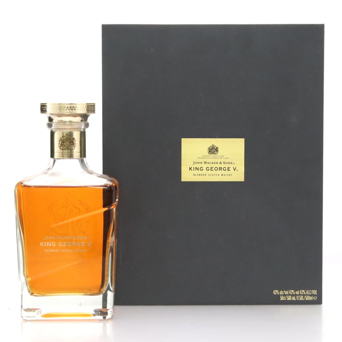 Johnnie Walker King George V, 2015, 43% whisky bottle