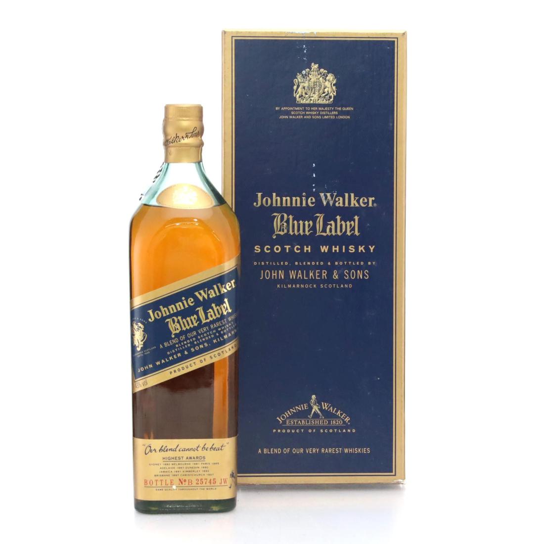 Johnnie Walker Blue Label Scotch Whisky Litre
