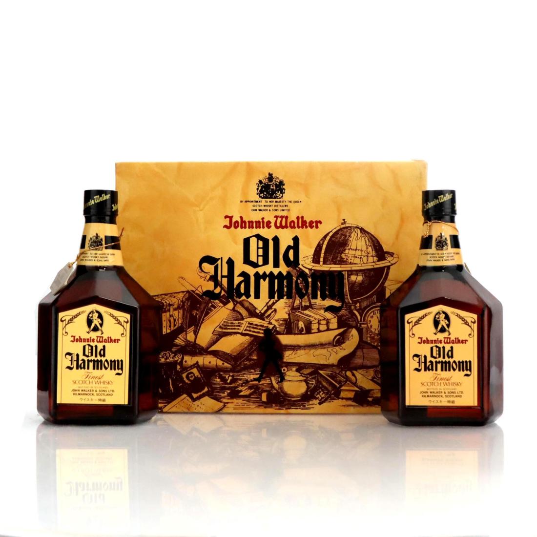 Johnnie Walker Old Harmony Finest Scotch Whisky Twin Pack