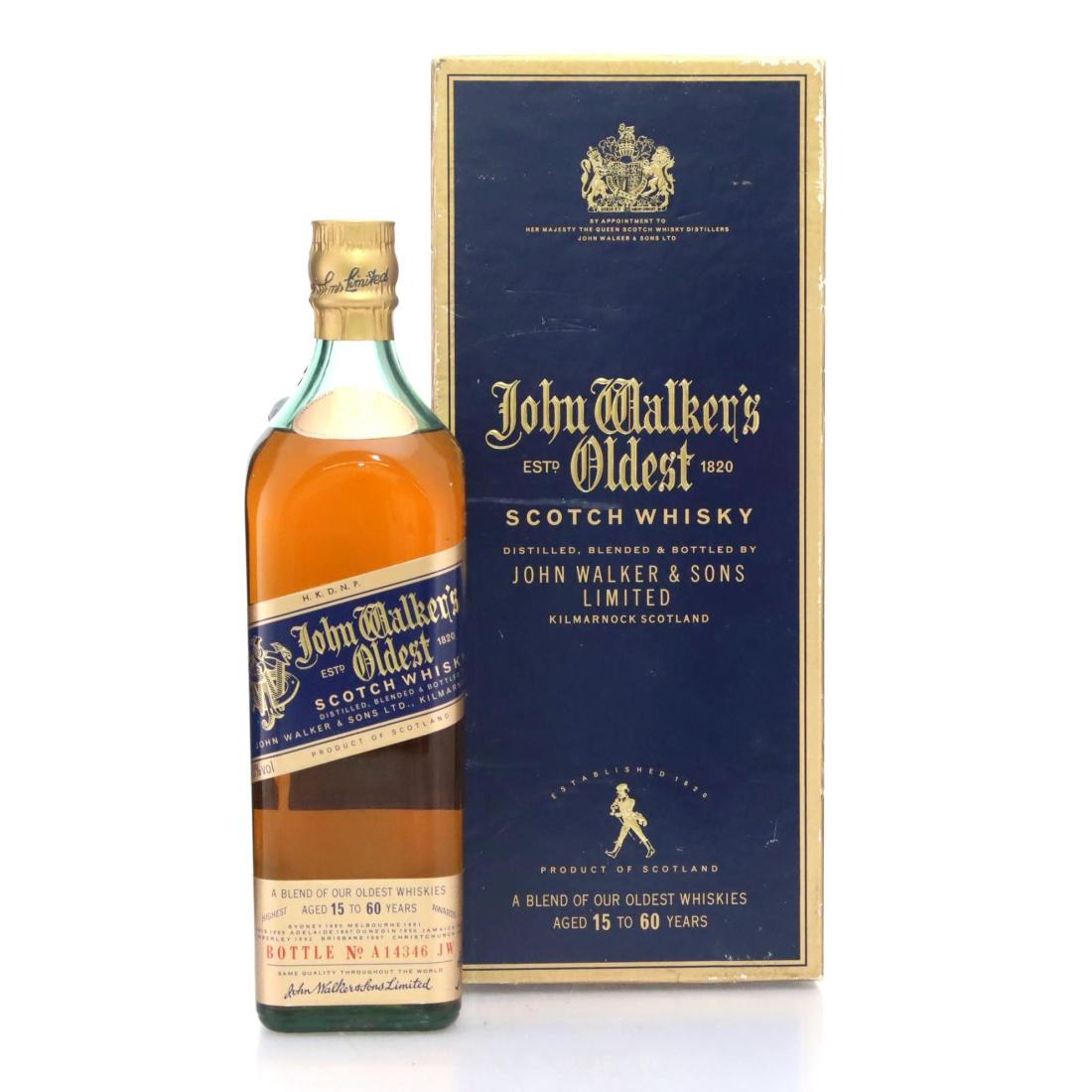 John Walker S Oldest Blue Label