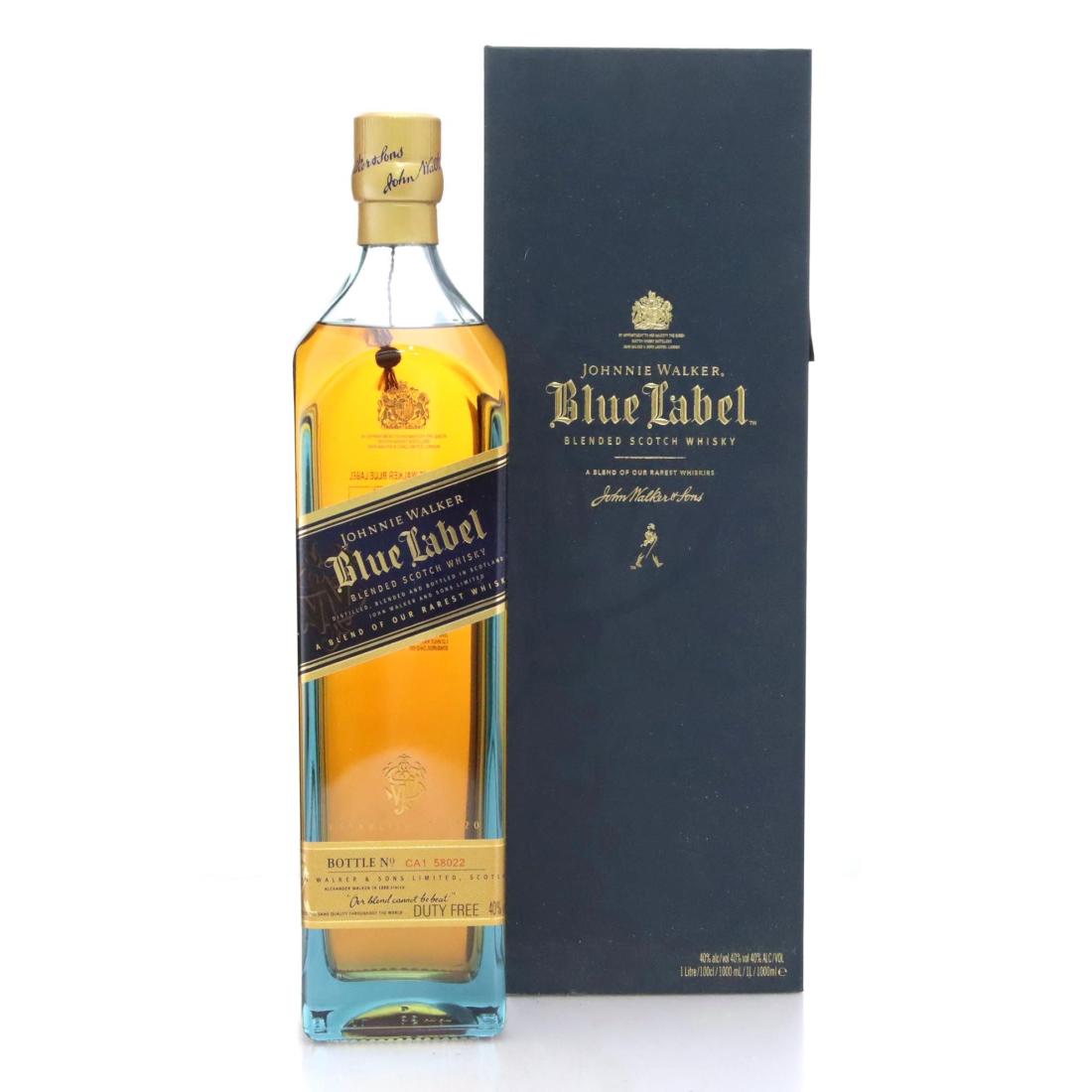 Johnnie Walker Blue Label Scotch Whisky Litre