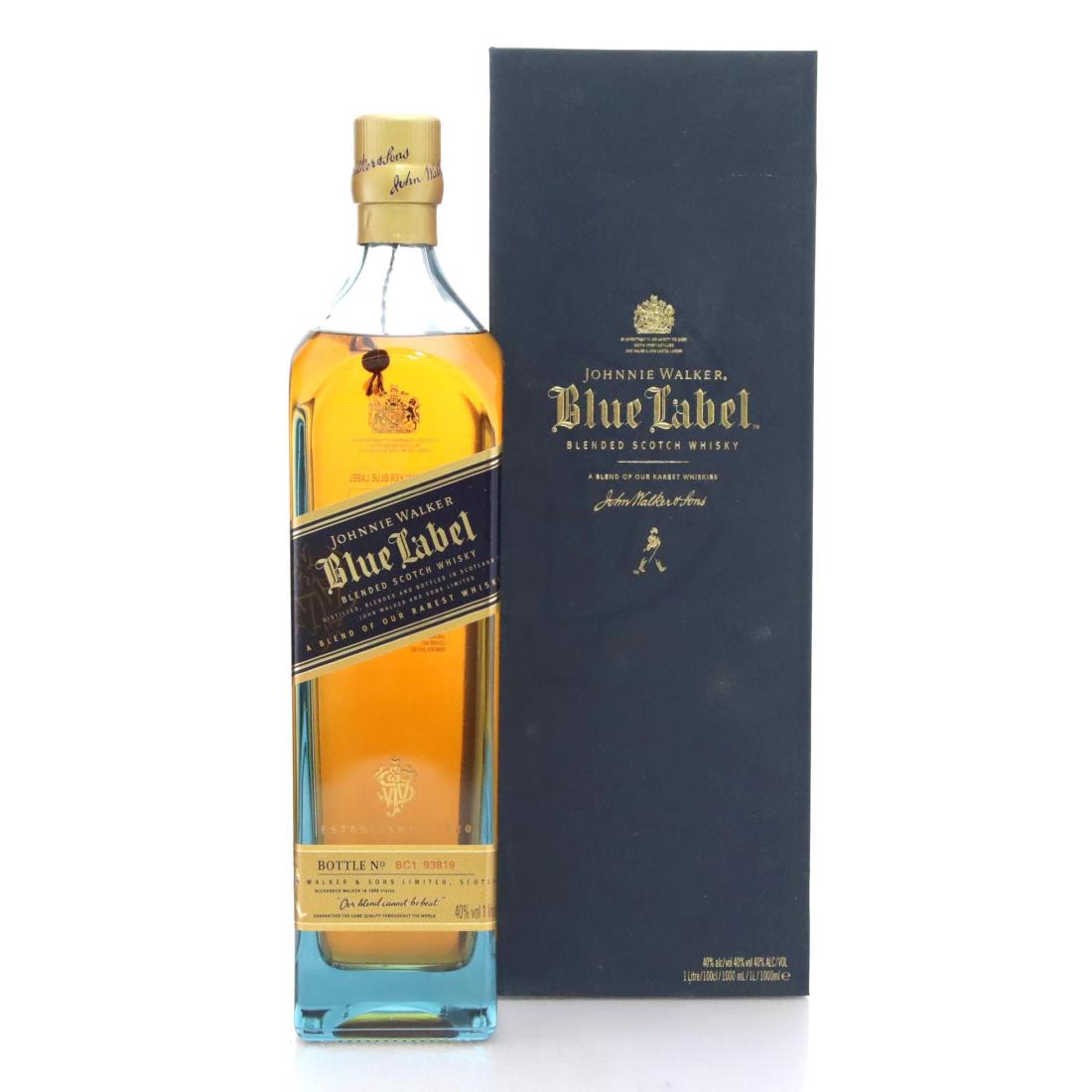 Johnnie Walker Blue Label Scotch Whisky Litre