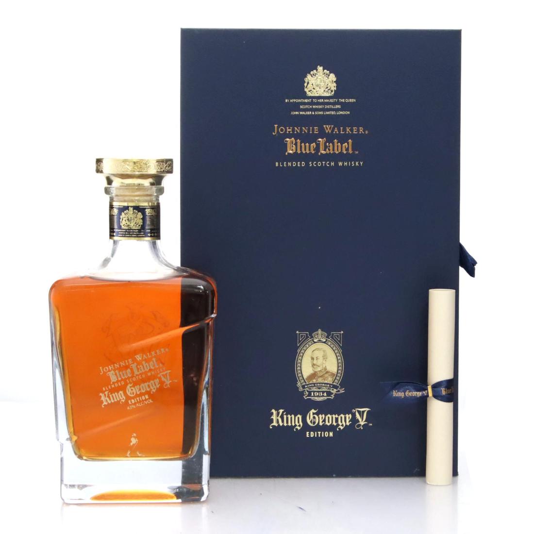Johnnie Walker Blue Label King George V Edition Scotch Whisky