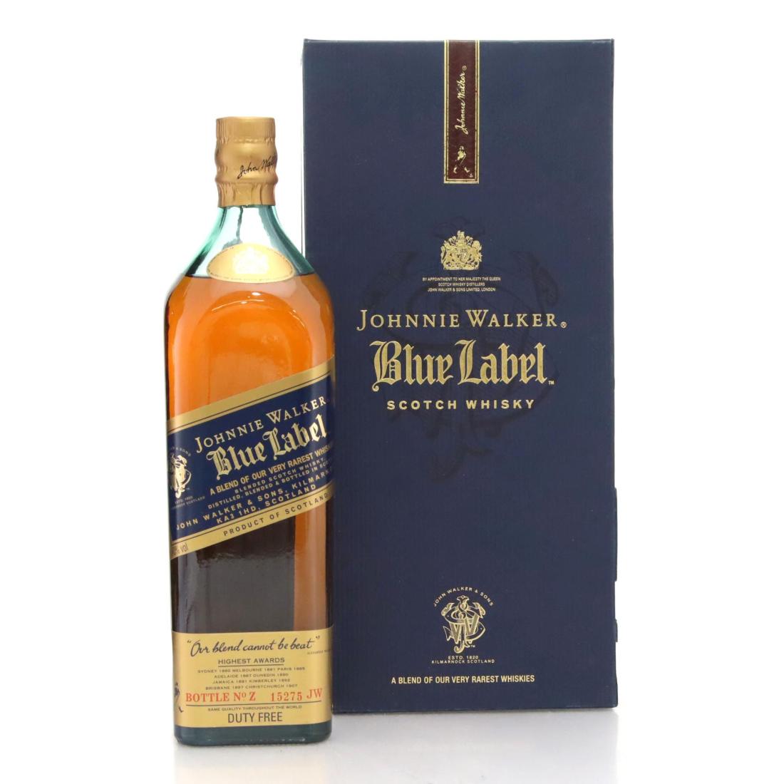 Johnnie Walker Blue Label Scotch Whisky Litre