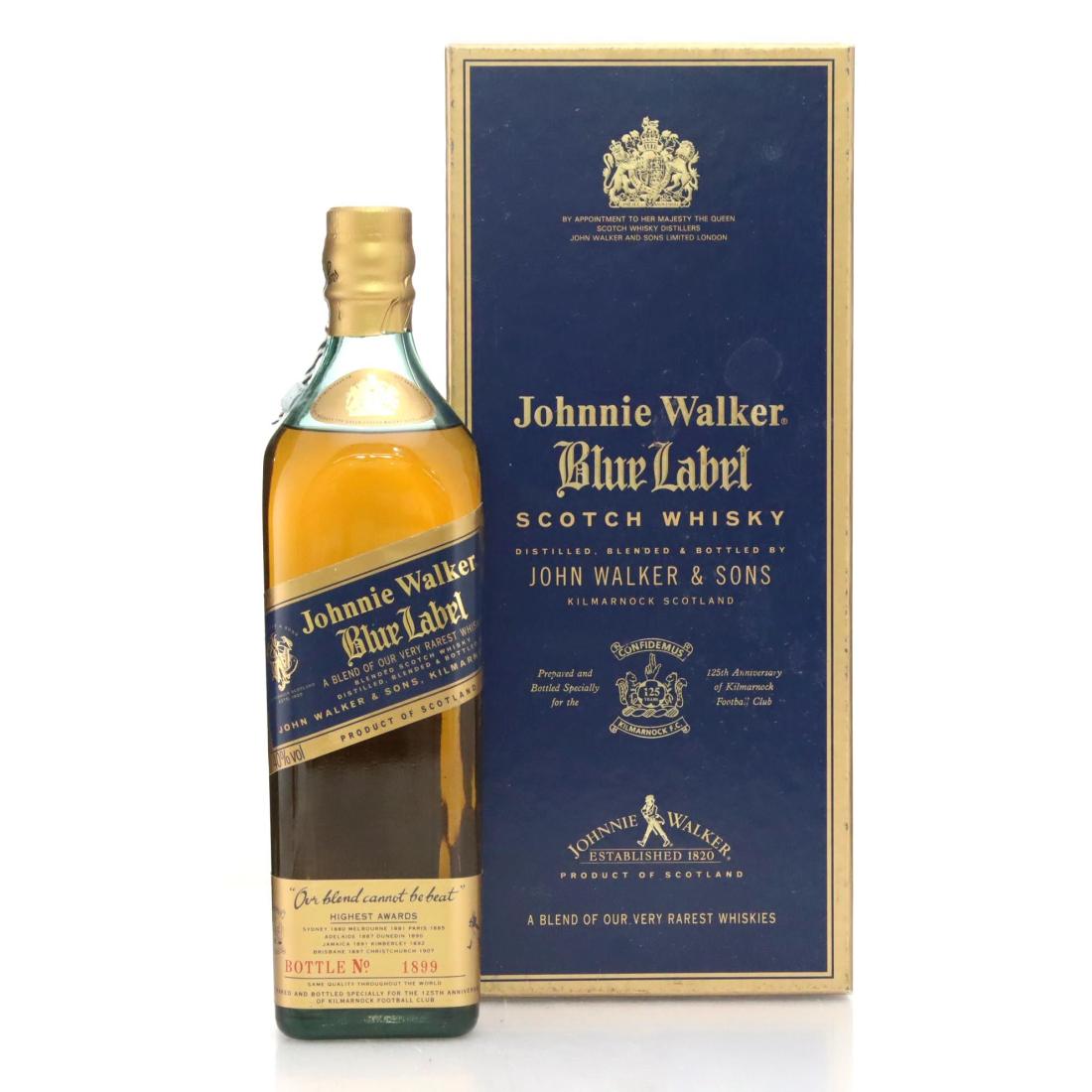 Johnnie Walker Blue Label Scotch Whisky 125th Anniversary Of Kilmarnock Football Club