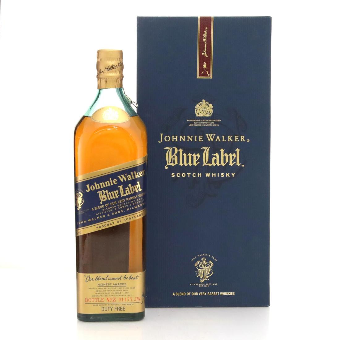 Johnnie Walker Blue Label Scotch Whisky Litre