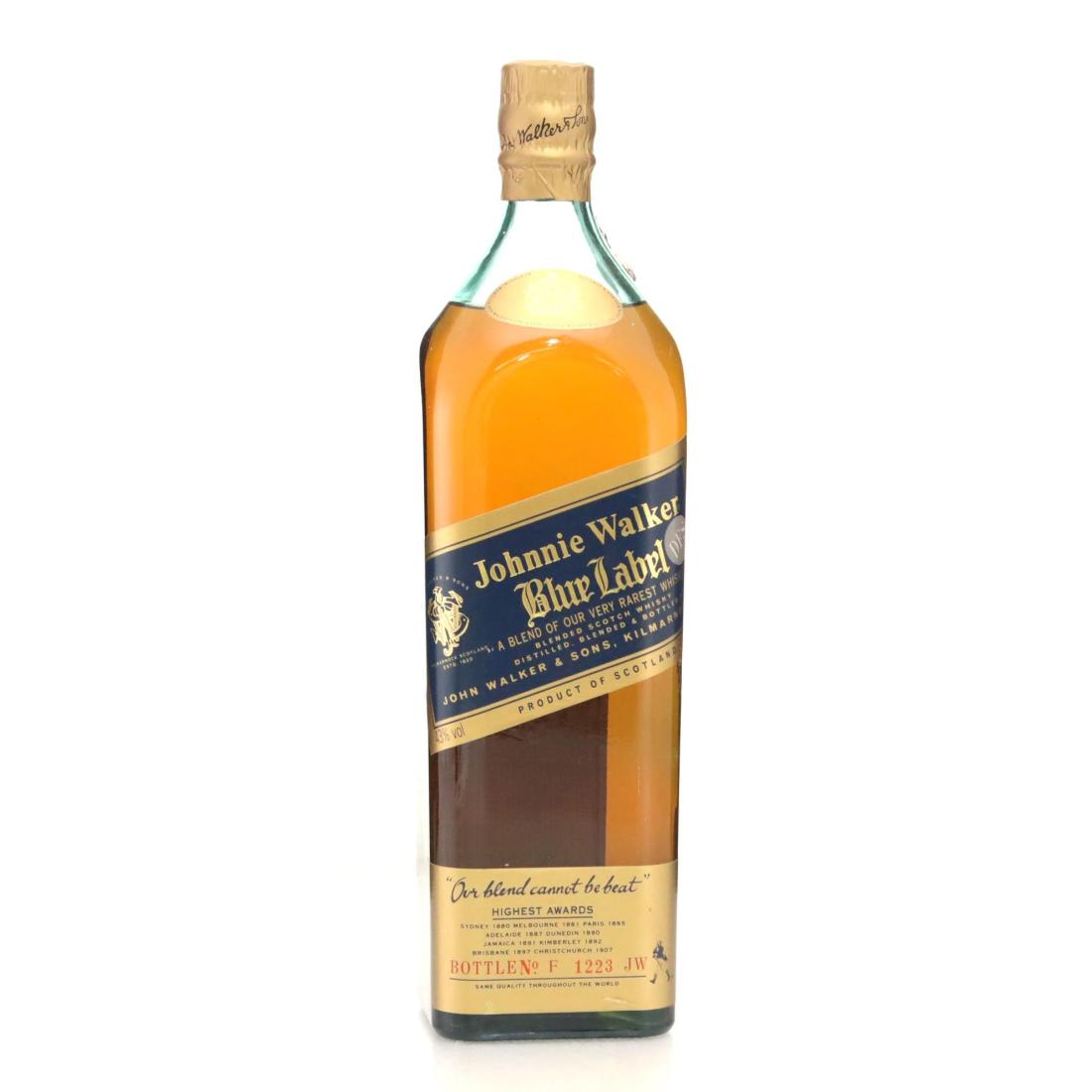 Johnnie Walker Blue Label Scotch Whisky Litre