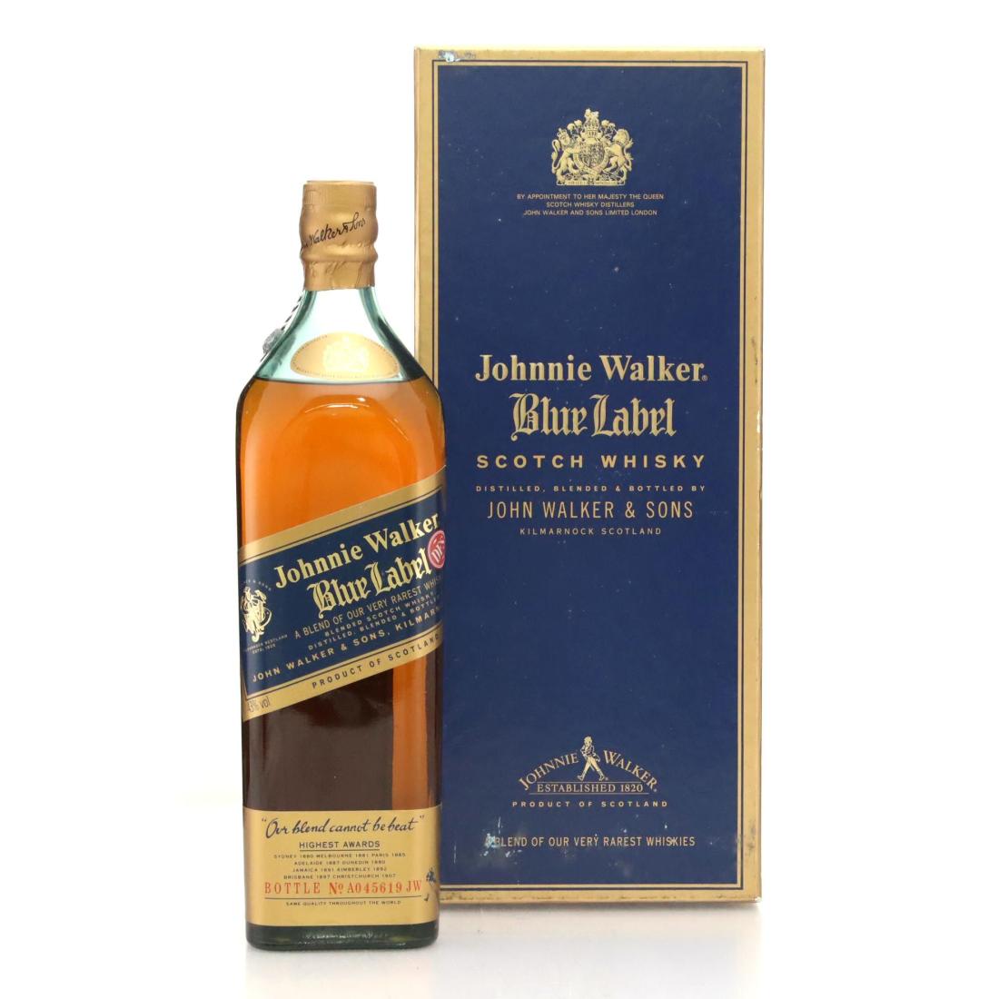 Johnnie Walker Blue Label Scotch Whisky Litre