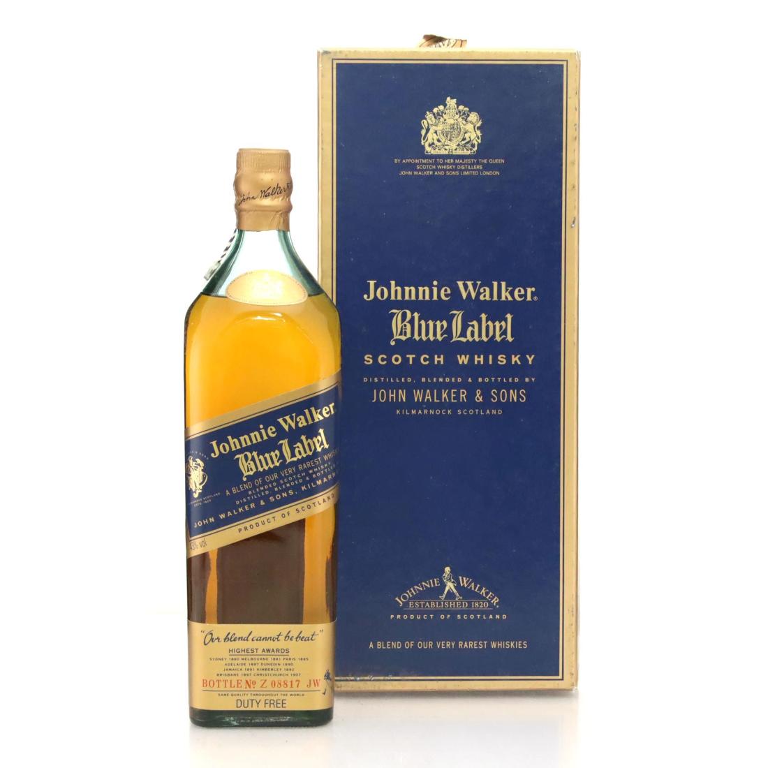 Johnnie Walker Blue Label Scotch Whisky Litre