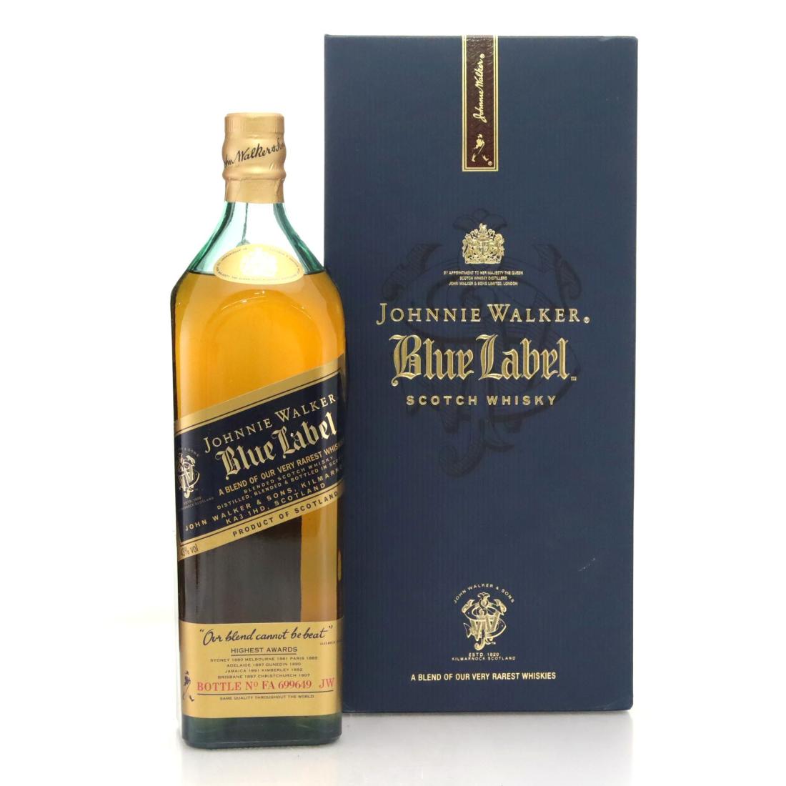 Johnnie Walker Blue Label Scotch Whisky Litre