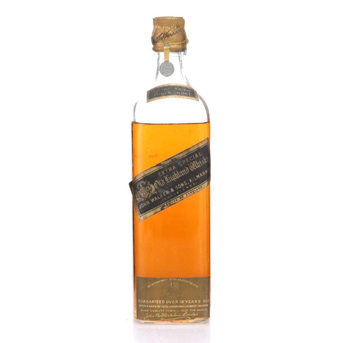Johnnie Walker Black Label 12 Extra Special Old Highland Whisky