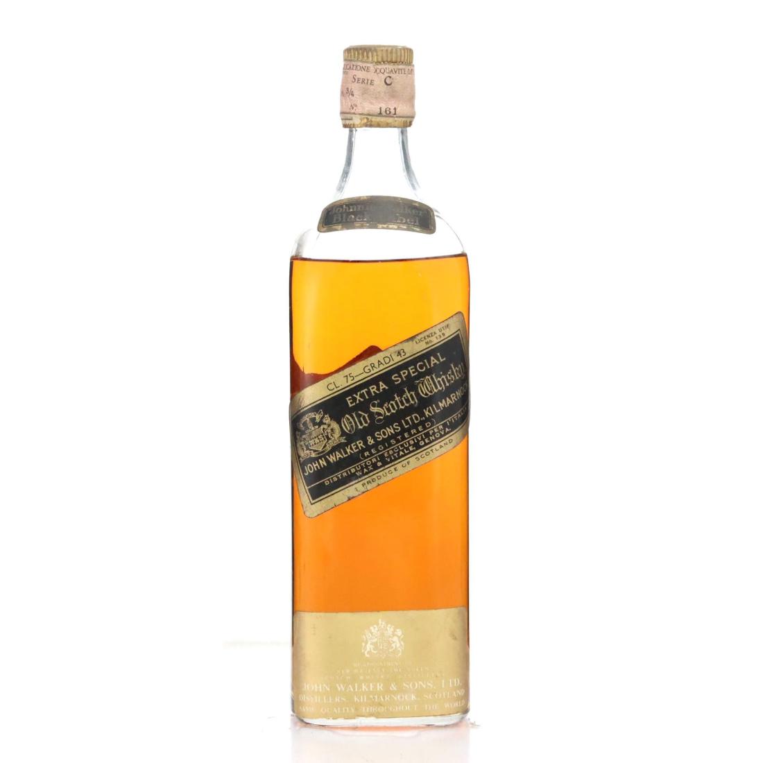 Johnnie Walker Black Label Extra Special Old Scotch Whisky