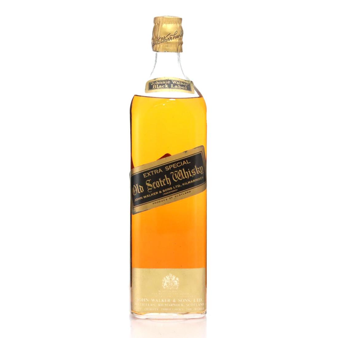 Johnnie Walker Black Label Extra Special Old Scotch Whisky Litre