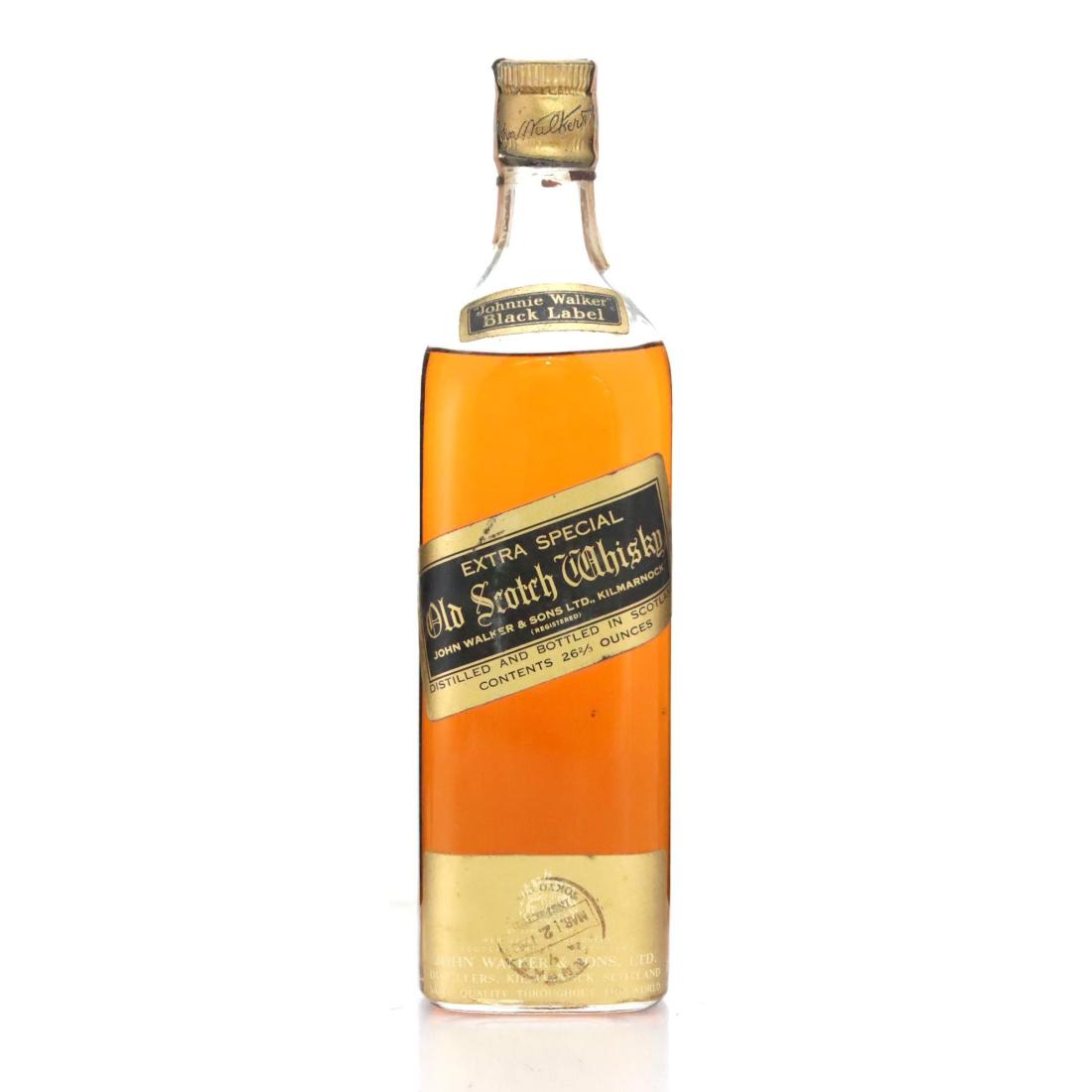 Johnnie Walker Black Label Extra Special Old Scotch Whisky