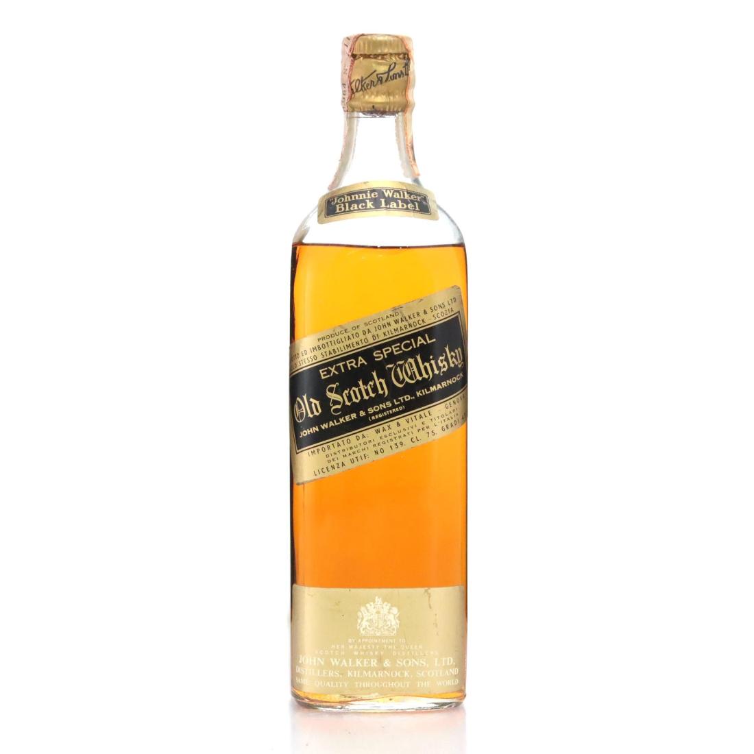 Johnnie Walker Black Label Extra Special Old Scotch Whisky