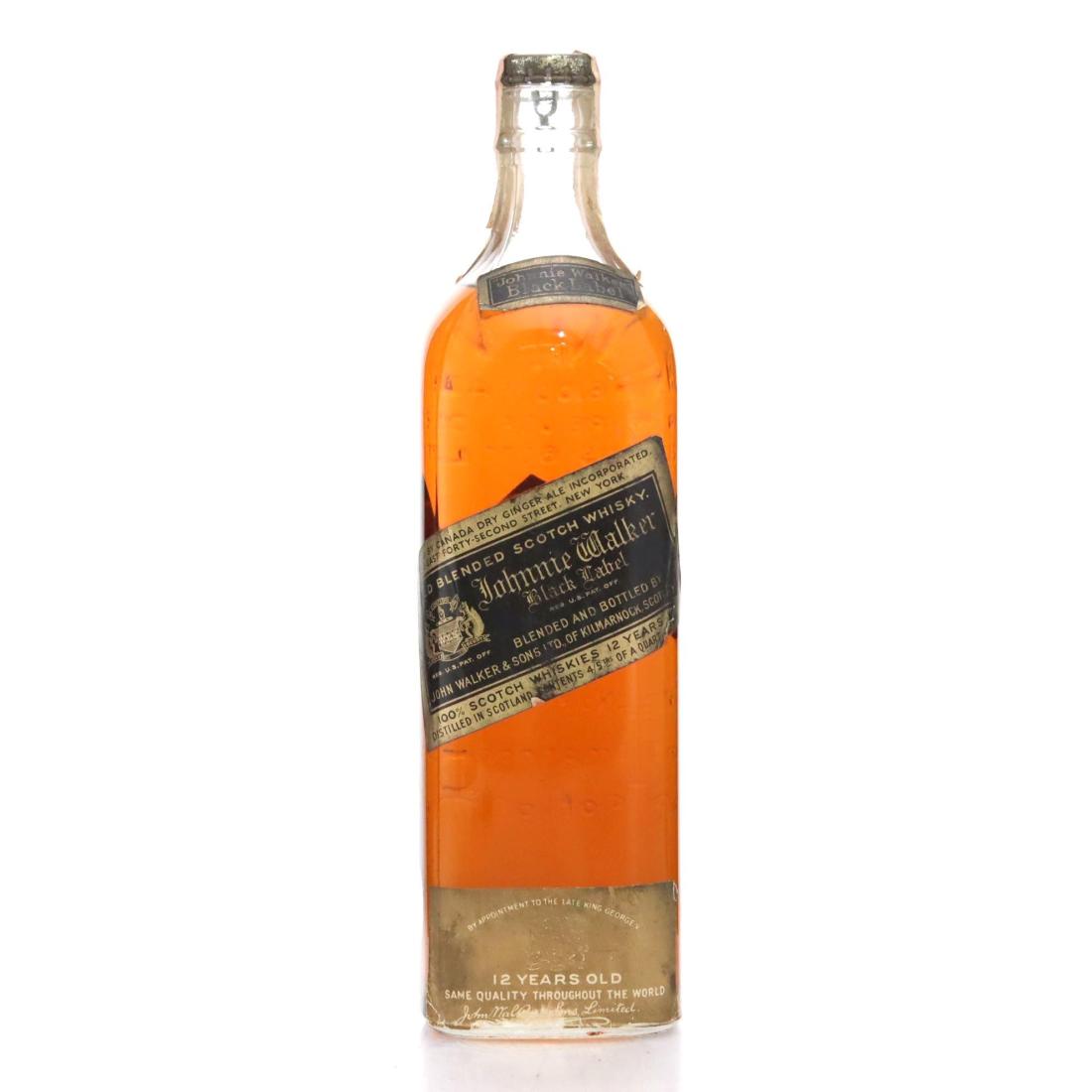Johnnie Walker Black Label 12 Old Blended Scotch Whisky