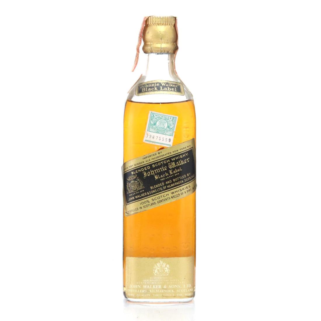 Johnnie Walker Black Label Blended Scotch Whisky 45pint