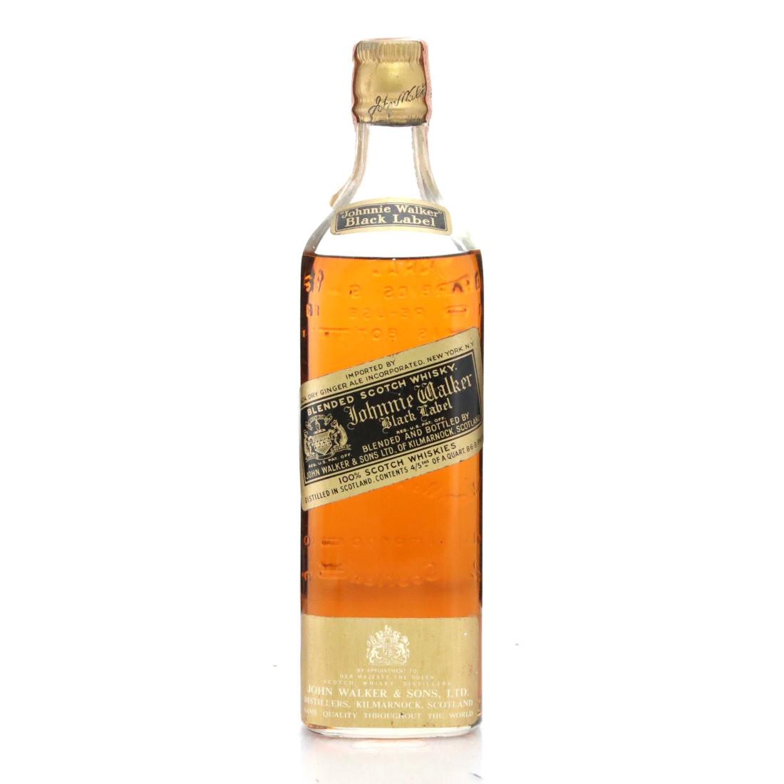 Johnnie Walker Black Label Blended Scotch Whisky