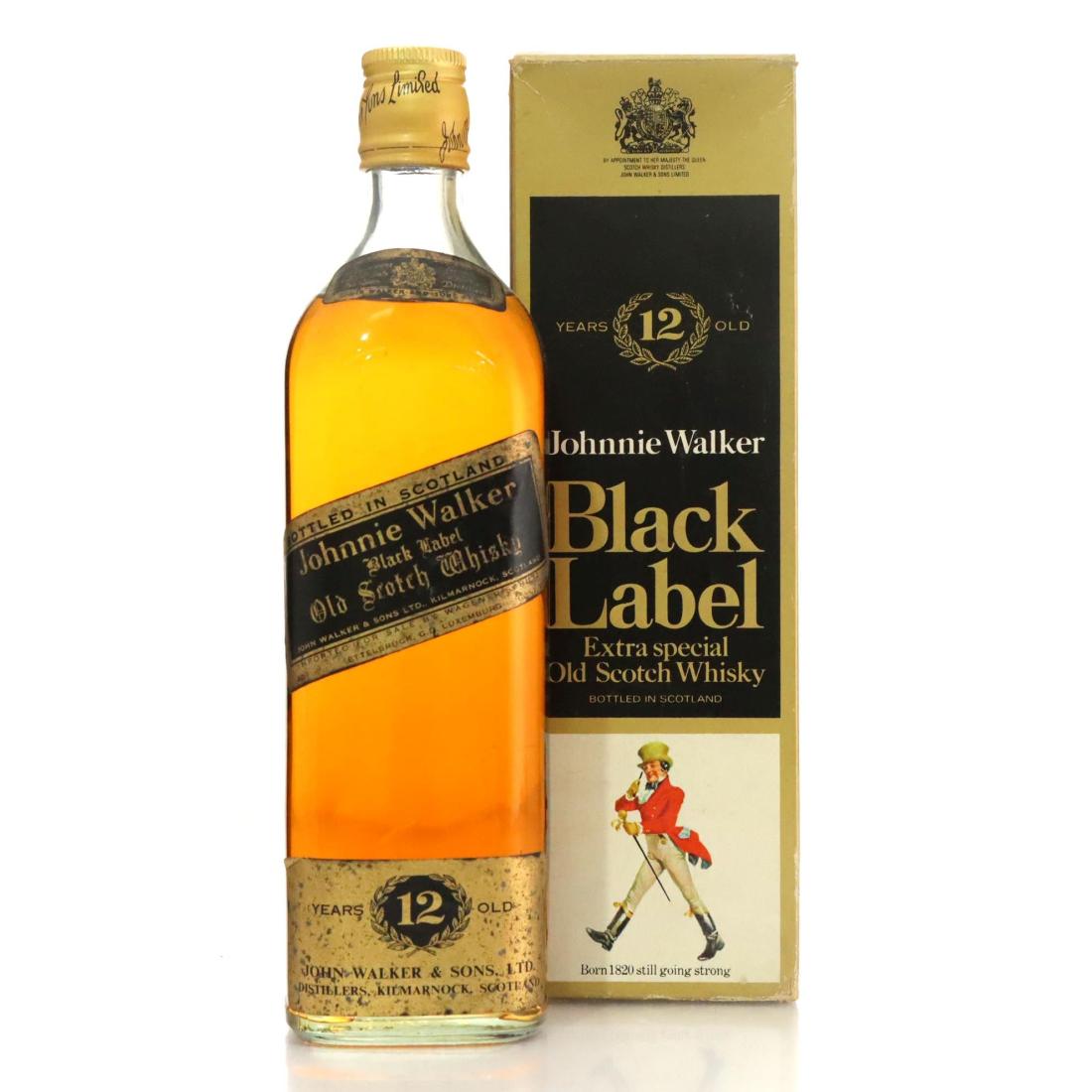 Johnnie Walker Black Label 12 Old Scotch Whisky