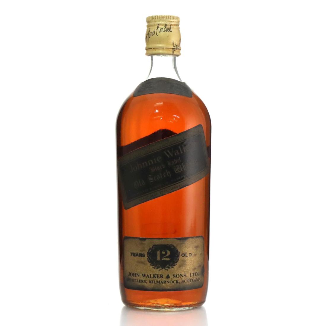 Johnnie Walker Black Label 12 Old Scotch Whisky