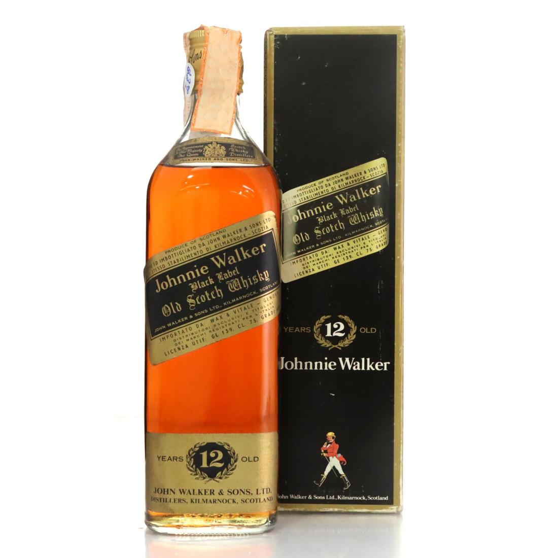 Johnnie Walker Black Label 12 Old Scotch Whisky
